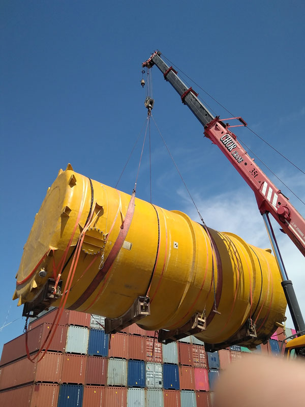 Acid dilution and storage system at SCG Phoenix, Thailand