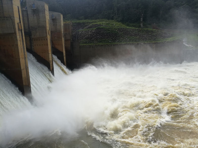 Hydroelectric power station Laos