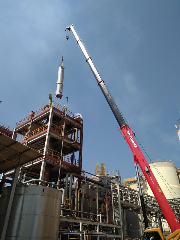 HCl chemical scrubber odor abatement