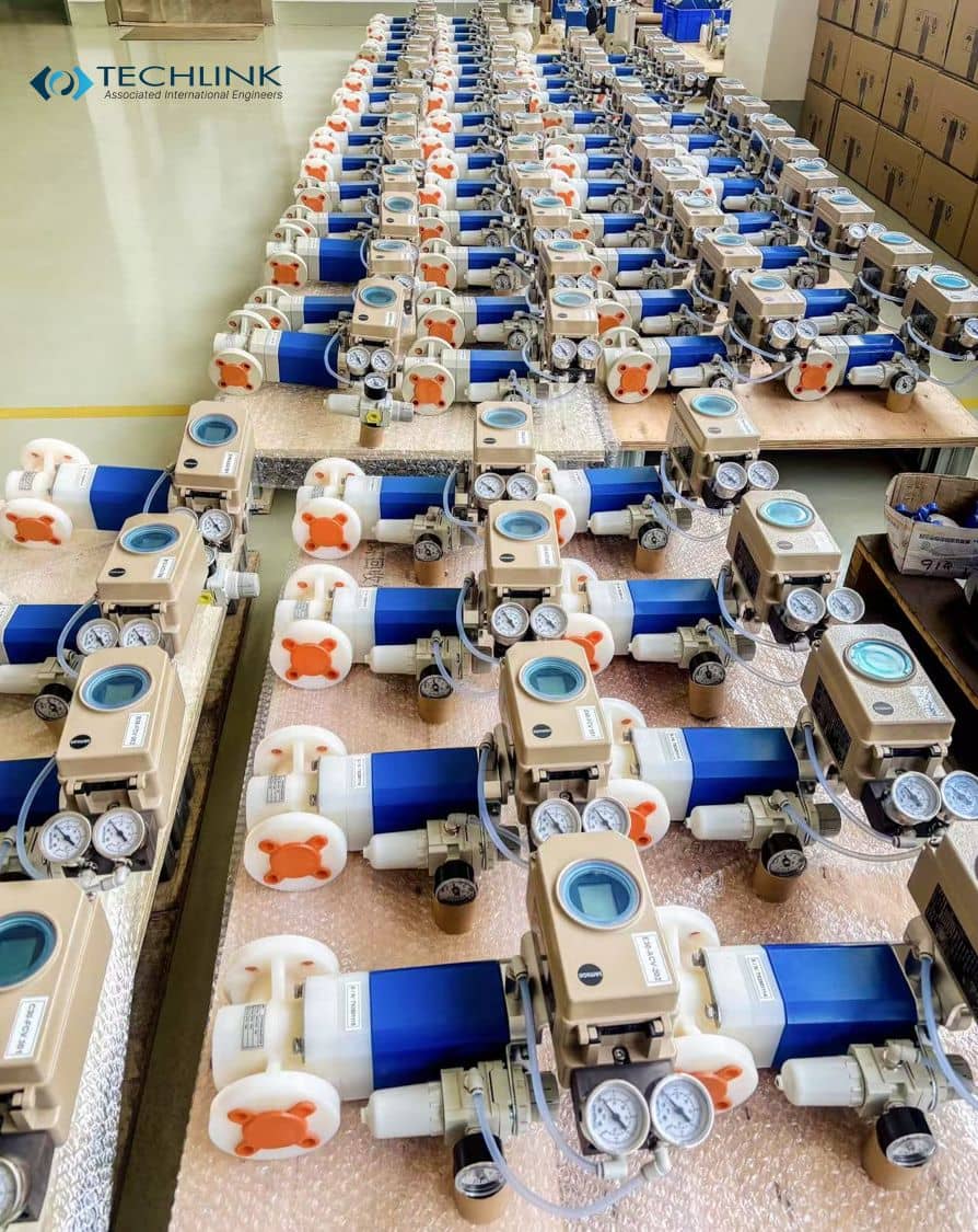 CT valves , Non metallic Needle flow control valve from TECHLINK